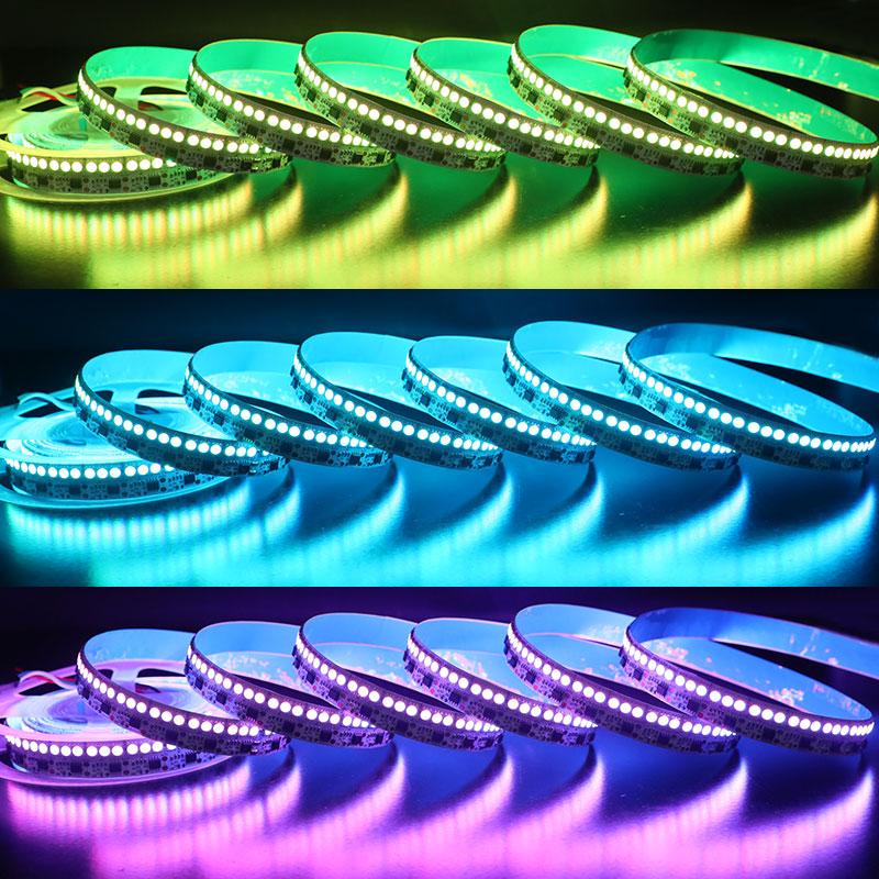 17mm 900LEDs Even Lighting 12V WS2811 Pixel ARGB LED Strip 16ft 17mm 900LEDs Even Lighting 12V WS2811 Pixel ARGB LED Strip 16ft